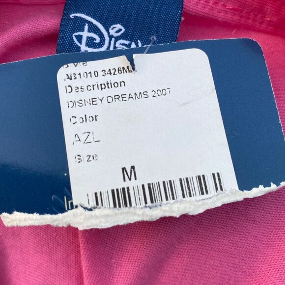 Walt Disney World S 2007 Mickey Mouse Dreams Florida Pink T-Shirt Goofy Pluto - Picture 3 of 11